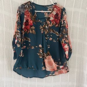 Women’s floral blouse